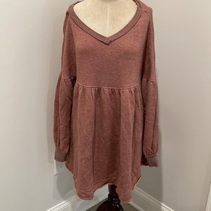 Free People Babydoll Pullover